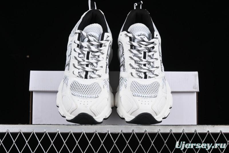 Dior Chrono Round Toe Lace-Up Lifestyle Casual Running Shoes - 59K GREY