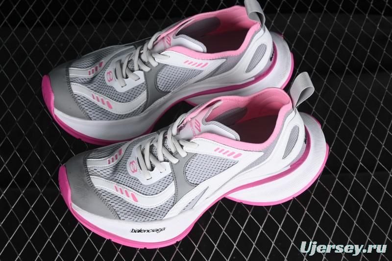 Balenciaga Circuit Lightweight Distressed Print Round-Toe Fashion Casual Shoes - WFLGY1950