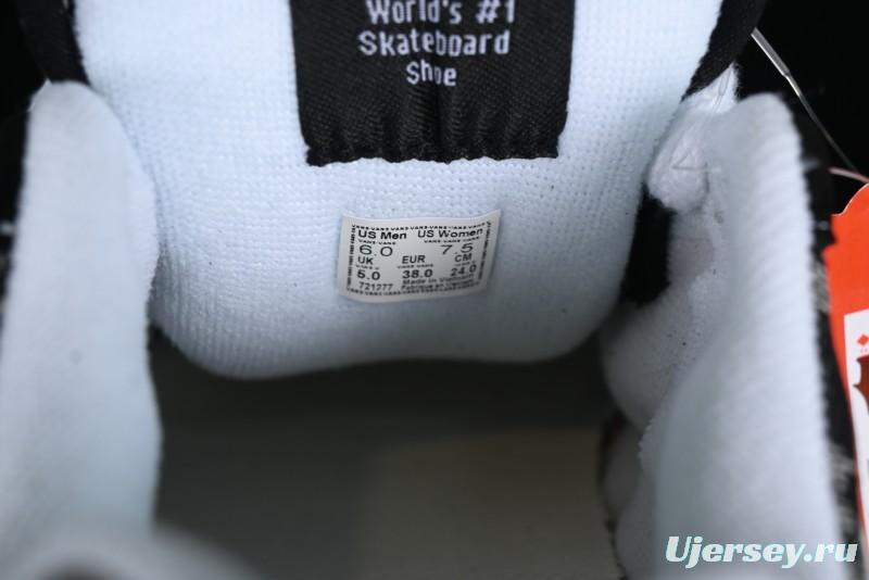 Vans Knu-Skool Premium Custom Denim Monogram Slip-On Shoes - VN0009QC6BT