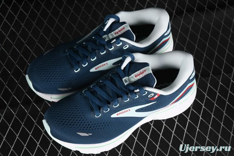 Brooks Ghost 15 Running Shoes with DNA LOFT V2 Cushioning and Breathable Air Mesh - 1203801B497