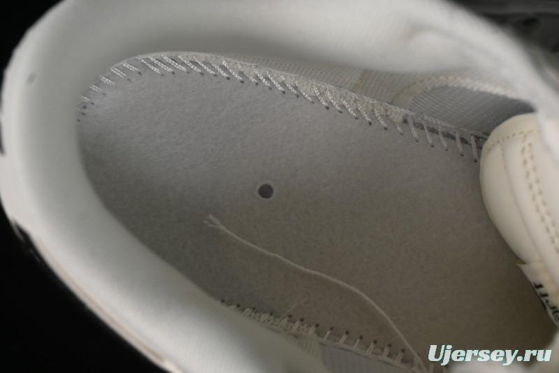 Nike SB Dunk Low Carhartt Collaboration - Off White Black Swoosh Anniversary Customized Low-Top Casual Skate Shoes - SJ1089-007