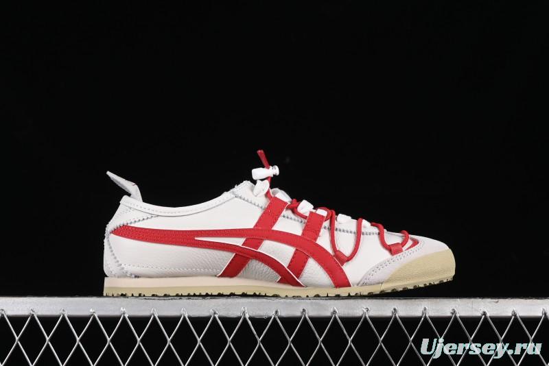 Onitsuka Tiger Mexico 66 Low-Top Leather Running Sneakers - 1183C216-100