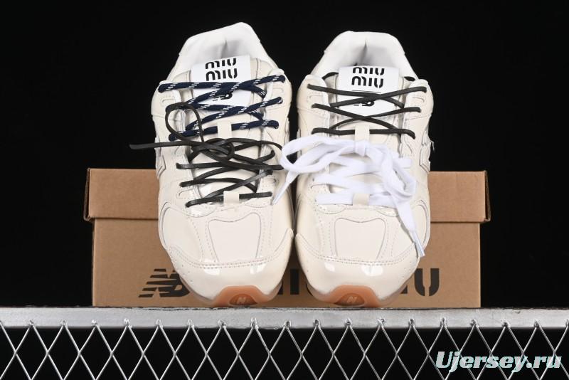 MiuMiu x New Balance 530 Low-Top Classic Retro Casual Running Shoes - AJD4