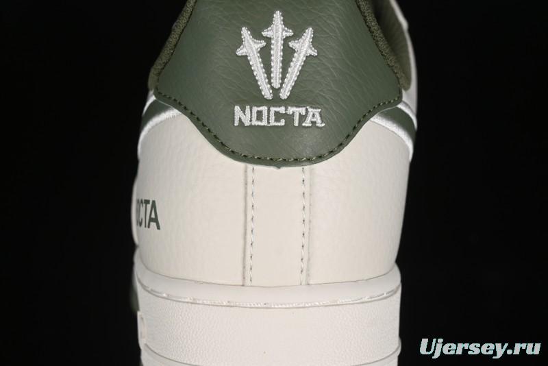Nike Nocta x Nike Air Force 1 '07 Low Casual Sneakers in Beige Green - NO0224-027