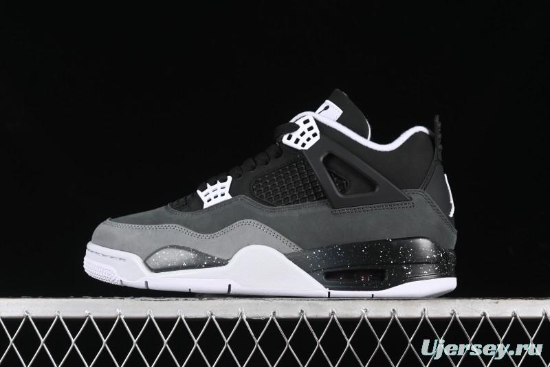 Nike Air Jordan 4 Retro Fear Basketball Shoes - FQ8138-002