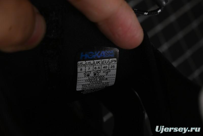 Hoka One One Hopara Outdoor Functional Mountain Sandals with Rugged Outsole - 1123112 BKLB