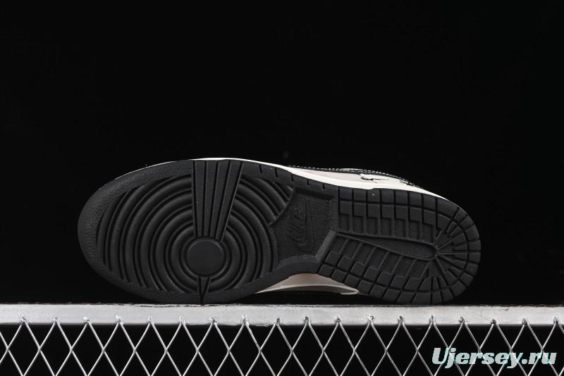 Nike SB Dunk Low Stussy Anniversary Edition Customized Low-Top Casual Skate Shoes - SJ1089-001
