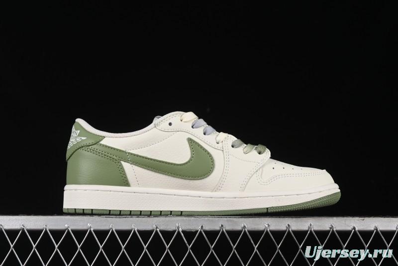 Nike Travis Scott x Fragment Design x Air Jordan 1 Low OG SP AJ1 Low Top Casual Sneakers - DM7866-019