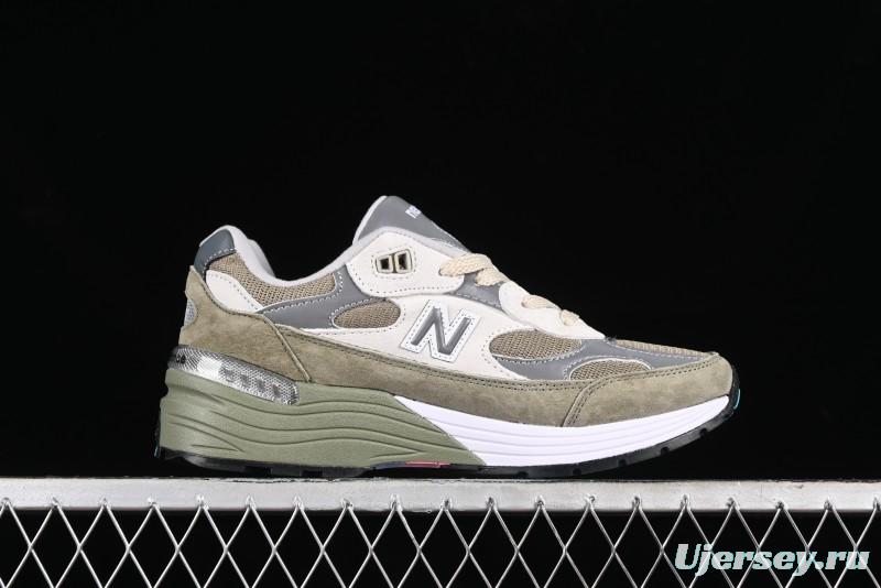 New Balance Made In USA M992 Series Classic Retro Casual Running Shoes - M992WT