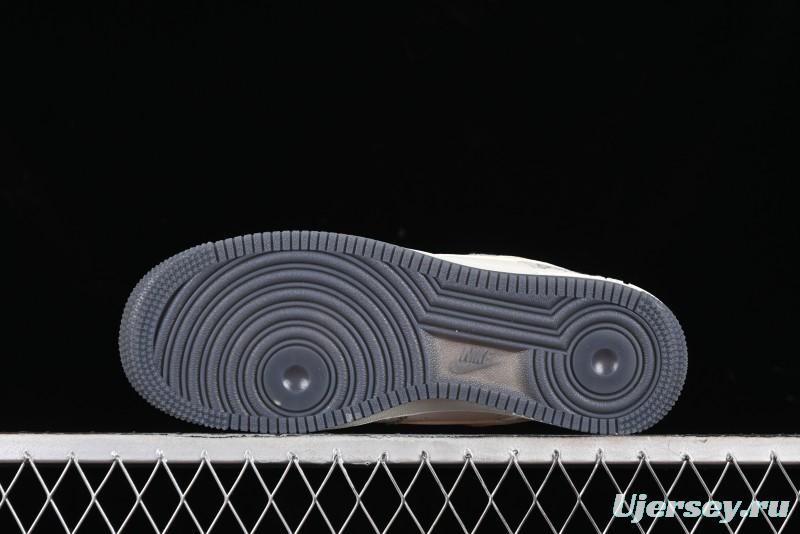 Nike Air Force 1 '07 Low Gucci Collaboration - Ash Grey Low-Top Casual Sneakers BB9577-102