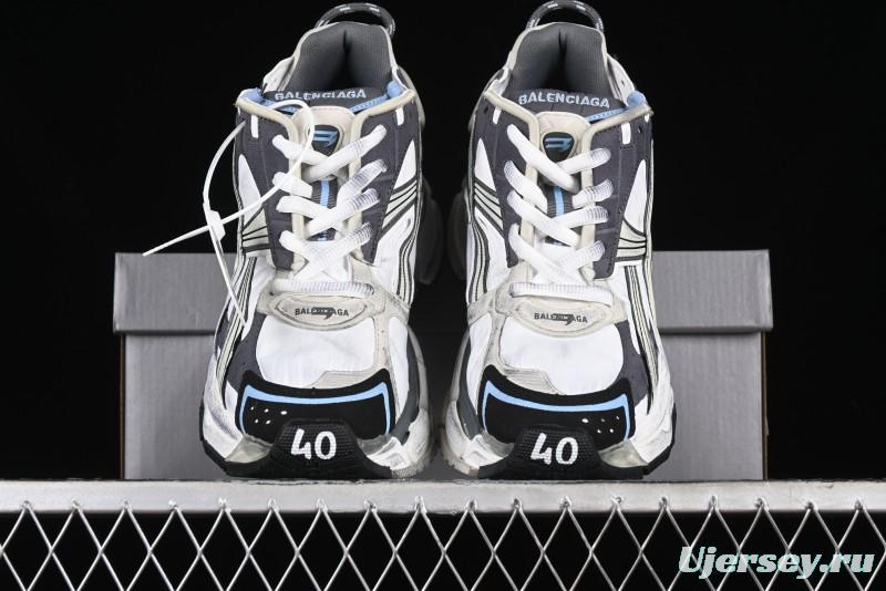 Balenciaga Runner Kith Four Color Retro Casual Shoes - W3RMU0150