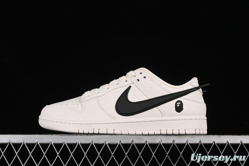 Nike SB Dunk Low x AMBUSH x BAPE Triple Collaboration Anniversary Edition Custom Low-Top Sneakers - XX2025-998