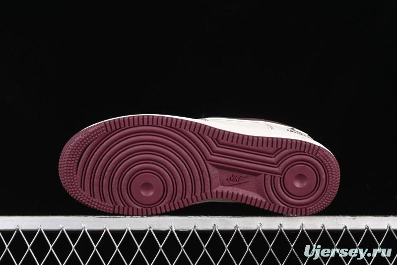 Nike Undefeated Air Force 1'07 Low Casual Sneakers with Custom Leather and Reflective Details - UT2023-206