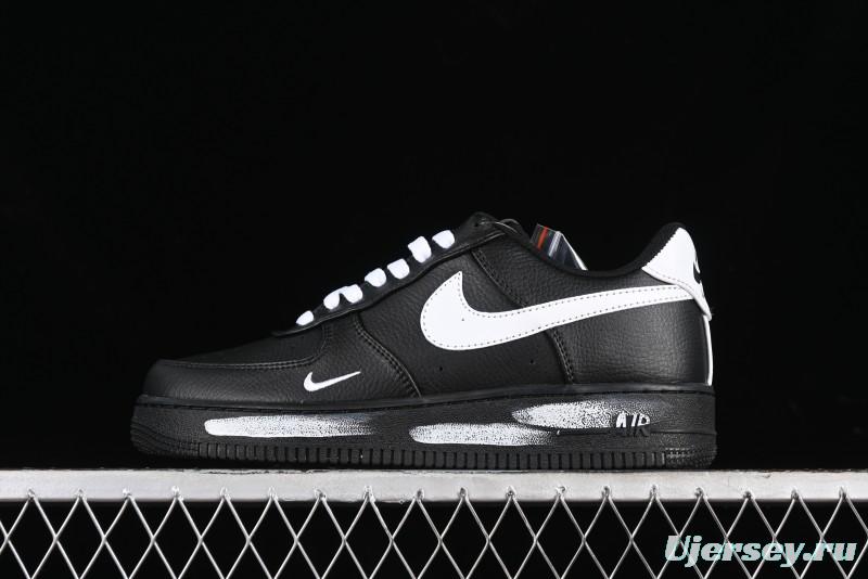 Nike Air Force 1 '07 Low Graffiti Swoosh Casual Sneakers - CI9533-081