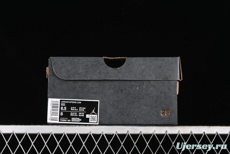Nike Jordan Spizike Low AJ Retro Casual Shoes with Air Jordan 3, 4, 5, 6 Design Elements - FQ3950-200