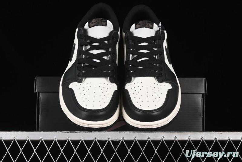 Nike Air Jordan 1 Low AJ1 Retro Basketball Shoes with Mocha Suede Accents - CZ0790-102