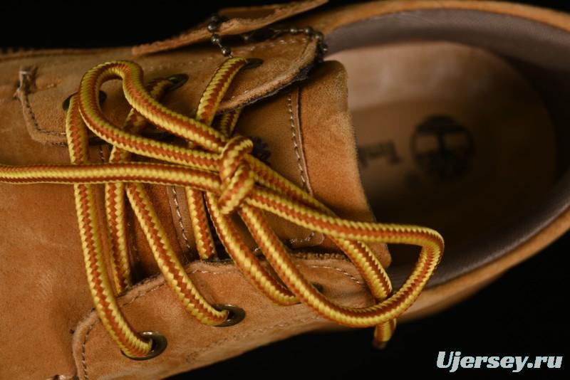 Timberland Low-Top Casual Shoes for Men - 24SS Autumn Collection with Oil-Resistant Italian Leather & Anti-Slip Rubber Outsole - TB73535YELLOW