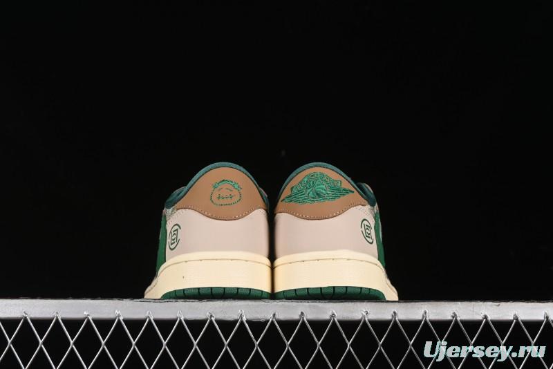 Nike Travis Scott x Fragment Design x Air Jordan 1 Low OG SP AJ1 Retro Sneakers - JH6088-611