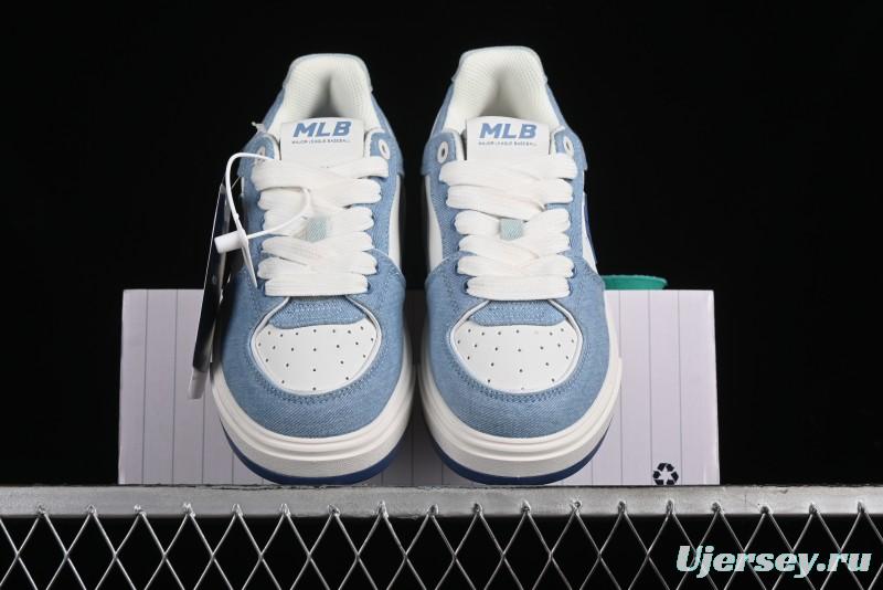 New York Yankees MLB Chunky Liner Denim Basic Platform Sandals - 3ASXCVT4N50BLS