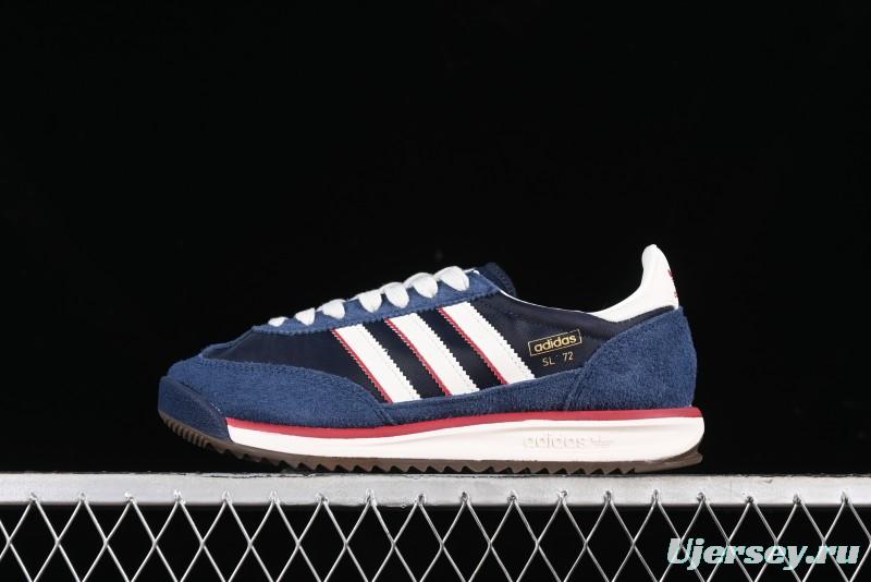 Adidas Originals SL 72 RS Retro Running Shoes with Nylon Upper and Suede Accents - IH0895