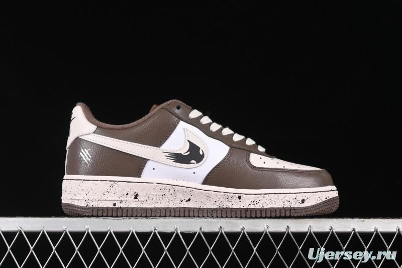 Nike Air Force 1 '07 Low Casual Sneakers with Assassination of Little Bear Anime Theme - DB3301-770