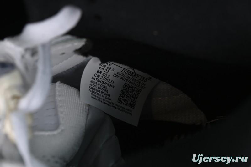 Nike Air Jordan 5 Retro Basketball Shoes in White/Silver/Black - DD0587-110