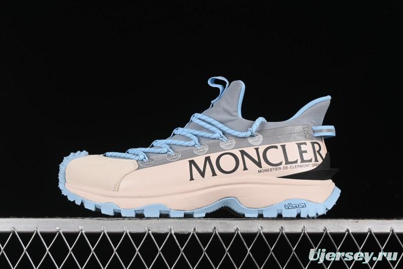 Moncler Trailgrip GTX Hiking Shoes with Cordura Nylon Gore-Tex Waterproof Vibram Outsole - M00240M3457