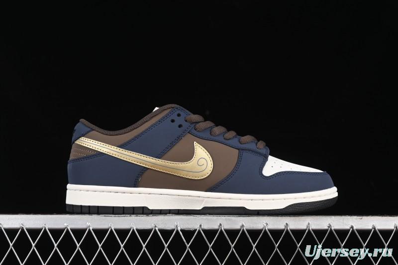 Nike SB Dunk Low Black Myth Wukong Colorway Low-Top Casual Skateboarding Shoes - MU0232-369