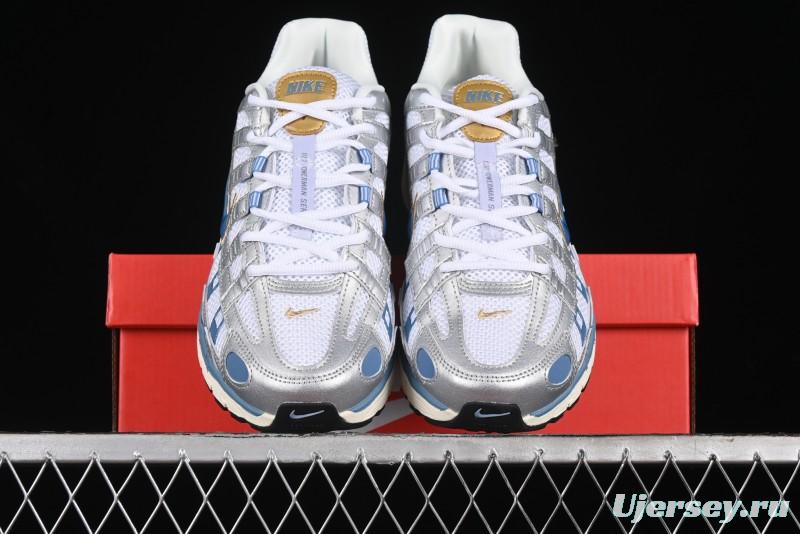 Nike P-6000 Prm Retro Casual Sneakers with Lightweight Design - HJ7246-100