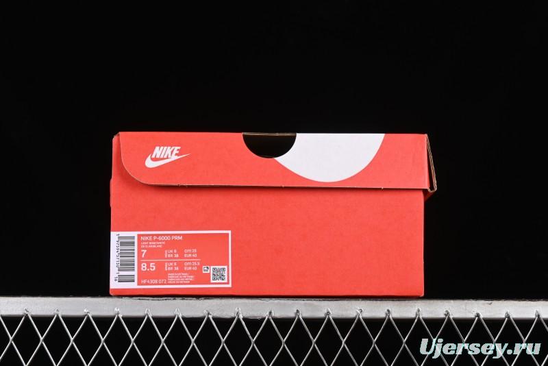 Nike P-6000 Prm Retro Casual Sneakers with Lightweight Design - HF4308-072