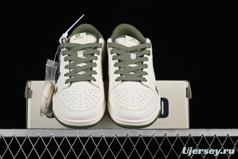 Nike SB Dunk Low UN Collaboration - Letter Green Anniversary High-End Custom Low-Top Casual Skate Shoes - BB2699-211