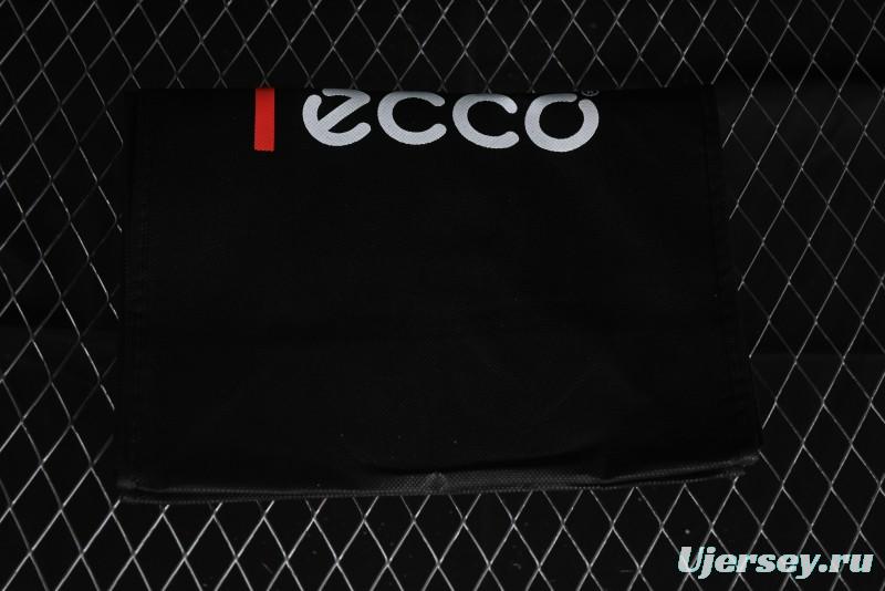 ECCO 2024 New Fashion Simple Versatile Genuine Leather White Sneakers - 61881301002