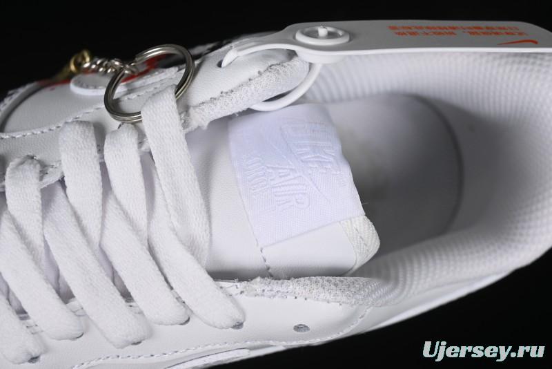 Nike Air Force 1 '07 Low Black Myth Wukong Custom Spray Paint Gift Box Low-Top Casual Sneakers - ZH0316-043