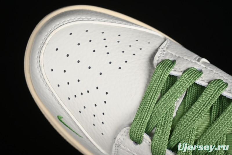 Nike SB Dunk Low Stone Island Collaboration - Spring Green Anniversary High-End Custom Low-Top Casual Sneakers - XB3802-348