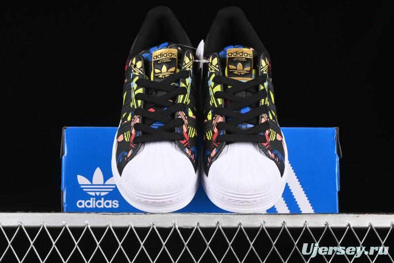 Adidas Superstar H00182 Casual Sneakers with Shell Toe Design - H00182