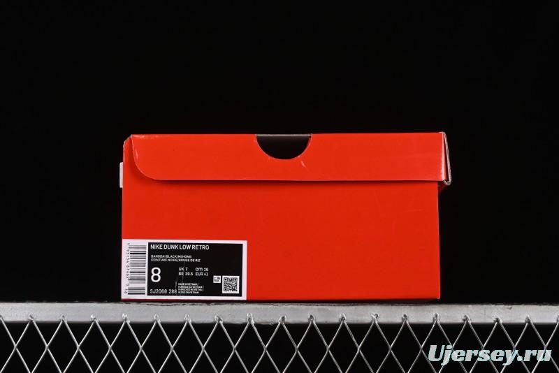 Nike SB Dunk Low SUP Collaboration - Strap Black Hook Anniversary High-End Custom Low-Top Casual Skate Shoes - SJ2068-288