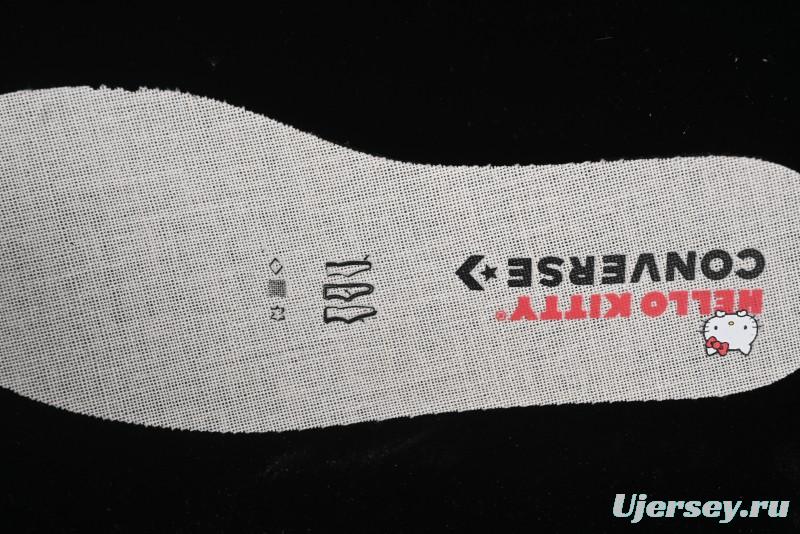 Converse One Star x Hello Kitty Low Top Casual Sneakers with Crystal Outsole and Replaceable Laces - 162937C