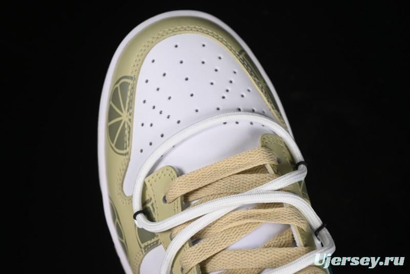 Nike Dunk Low SB Lemon Mojito Casual Skate Shoes - DV0833-100