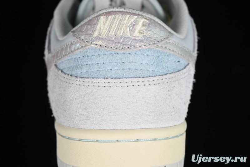 Nike Dunk Low SB "Fishing" Trout Pattern Casual Skate Shoes - DV7210-001