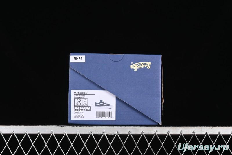 Vans Old Skool 36 LX Full Suede Retro Low-Top Canvas Vulcanized Sneakers - VN000CNGCIE