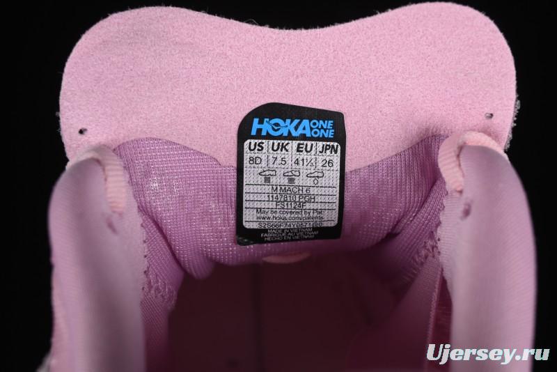 HOKA ONE ONE MACH 6 Flagship Racing Shoes with Carbon Plate Technology and Asymmetric Design - 1147810 PGH