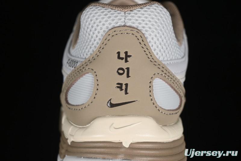 Nike P-6000 Premium Retro Casual Sneakers with Layered Design - FQ8243-025