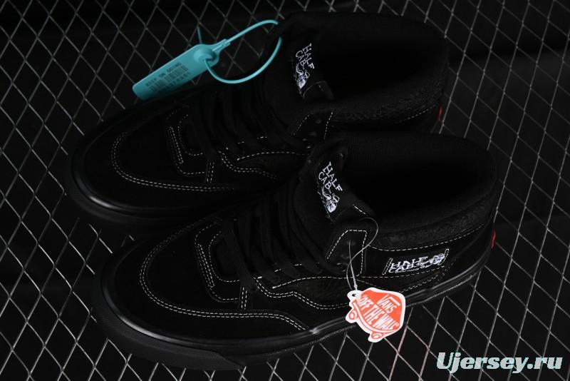 Vans Half Cab 33 DX Black Knight Anaheim Classic Retro Skate Shoes - VN0A5KX6BKA