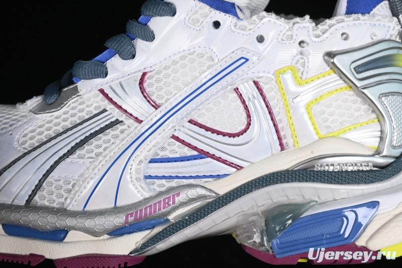 Balenciaga Runner Kith Four Color Retro Casual Shoes - W3RNY0328
