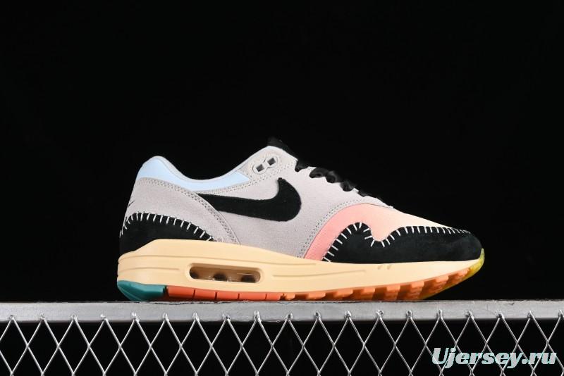 Nike Air Max 1 Retro Running Shoes with Half-Sole Air Cushion - FZ3610-072