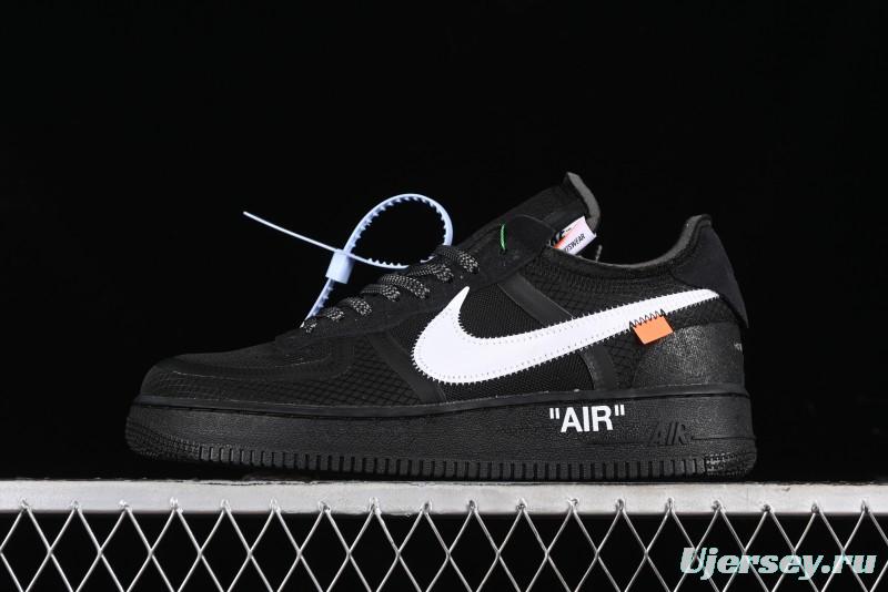 Nike Off White x Air Force 1 Low OW Transparent Black - AO4606-001