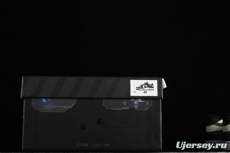 Nike Dunk Low FZBB Mechanical Theme SB Strap Low-Top Casual Sneakers - DD1391-100