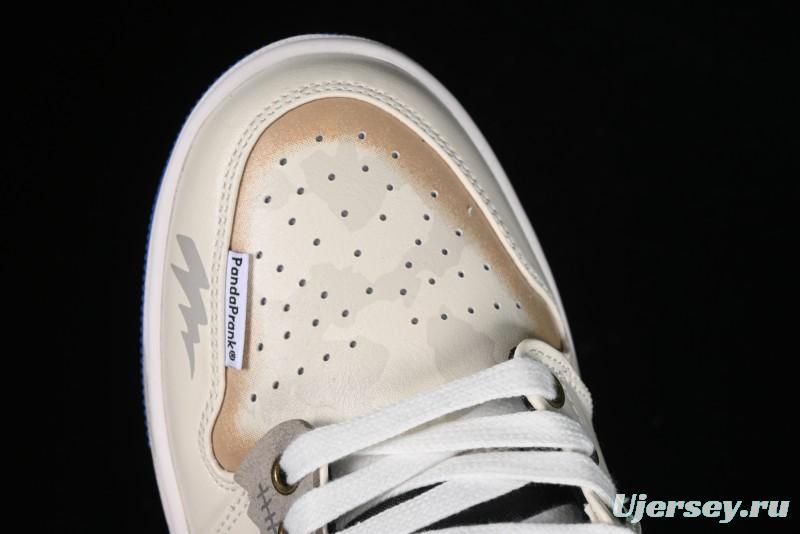 Nike Air Jordan 1 Low Retro Basketball Shoes Panda Mischief Pioneer Rider - 553560-140