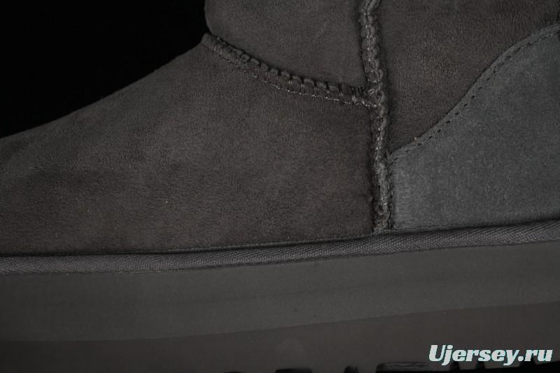 UGG Classic Ultra Mini Platform 3CM Wool Blend Mini Short Boots - 1135092