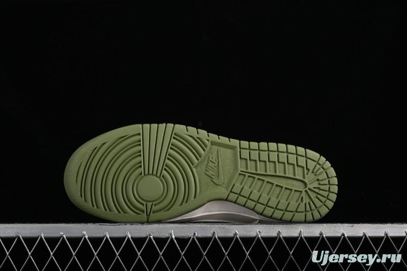 Nike SB Dunk Low x Supreme Stone Island Collaboration Beige Green Starry Sky Anniversary High-End Custom Low-Top Casual Skate Shoes - BB9866-004